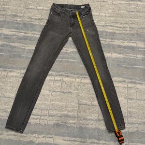 Zara Gray Skinny Jeans, size 2